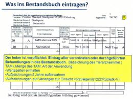 Re: VIS -Besuch vom Lebensmittelinspektor