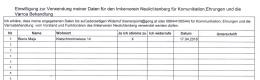 Re: Datenschutzverordnung und Verein