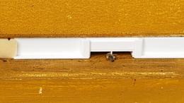 Bienenkorridor gegen Räuberei und Wespen