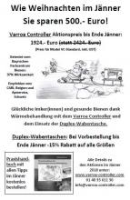 Varroa Controller und Duplex-Wabentasche, Jänner-Aktion