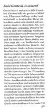 Bald Gentech-Insekten